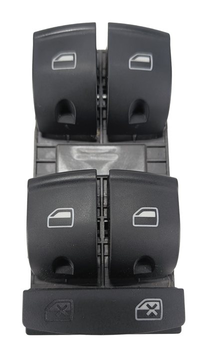 Thumbnail 2: 06-11 AUDI A3 A6 Q7 8P C6 4L FRONT LEFT DRIVER MASTER POWER WINDOW SWITCH