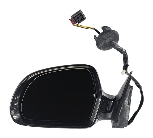 09-10 AUDI A3 8P LEFT DRIVER POWER MIRROR HEATED AUTODIM W/O PFOLD (Gray)