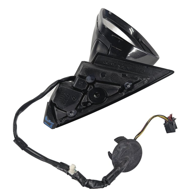 Thumbnail 4: 09-10 AUDI A3 8P LEFT DRIVER POWER MIRROR HEATED AUTODIM W/O PFOLD (Gray)