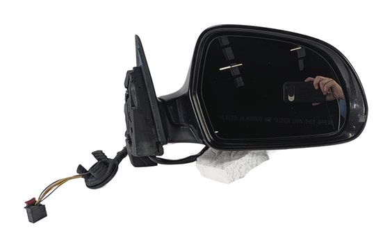 Thumbnail 3: 09-10 AUDI A3 8P RIGHT PASSENGER POWER MIRROR HEATED AUTODIM W/O PFOLD (Gray)
