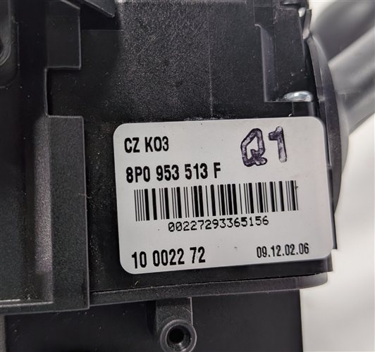 Thumbnail 15: 2009-2013 AUDI A3 (8P) STEERING COLUMN COMBO SWITCH (WIPER TURN SIGNAL CRUISE)