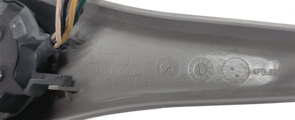 Thumbnail 12: 2008-2013 AUDI A3 (8P) INTERIOR AUTODIM REARVIEW MIRROR w/ COMPASS (Gray)