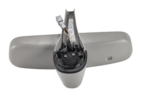 Thumbnail 5: 2008-2013 AUDI A3 (8P) INTERIOR AUTODIM REARVIEW MIRROR w/ COMPASS (Gray)