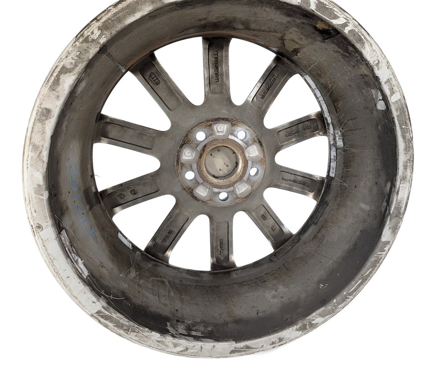 Thumbnail 10: 2009-2013 AUDI A3 (8P) 17x7.5 STRAIGHT 10-SPOKE ALUMINUM ALLOY WHEEL RIM