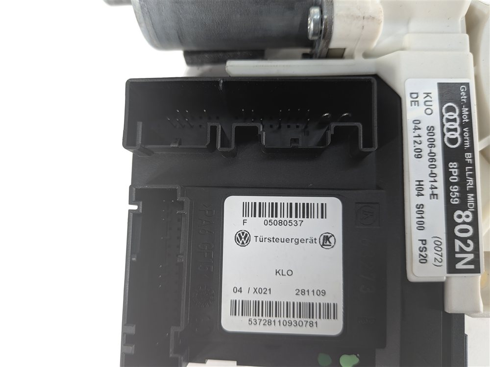 Thumbnail 9: 2006-2013 AUDI A3 (8P) RIGHT FRONT PASSENGER DOOR POWER WINDOW MOTOR