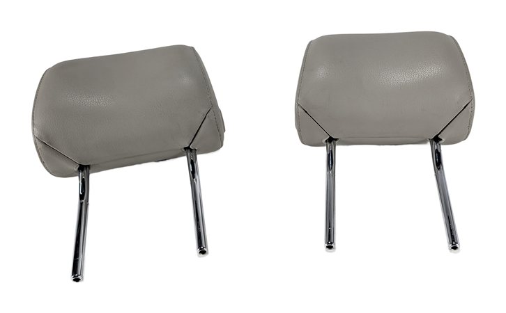 Thumbnail 2: 2009-2013 AUDI A3 HATCHBACK (8P) FRONT LEFT & RIGHT SEAT HEADREST SET-2 (Grey)