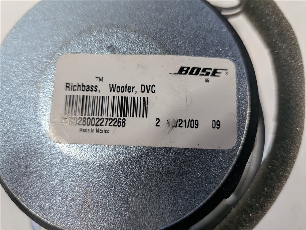 Thumbnail 10: 2010 AUDI A3 (8P) BOSE AUDIO SOUND STEREO SYSTEM SPEAKER SET/10