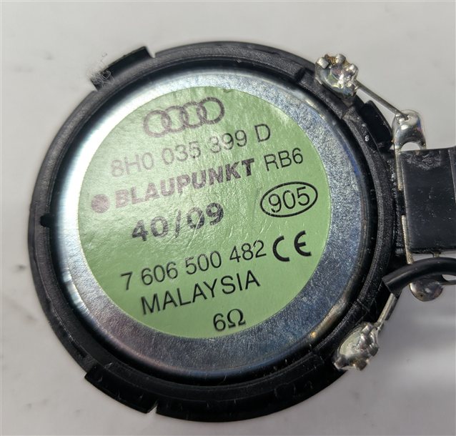 Thumbnail 24: 2010 AUDI A3 (8P) BOSE AUDIO SOUND STEREO SYSTEM SPEAKER SET/10