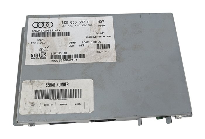 Thumbnail 11: 06-13 AUDI A3 A4 VW GTI JETTA SIRIUS XM SATELLITE RADIO RECEIVER MODULE