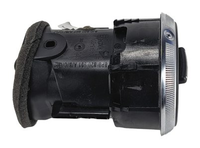 Thumbnail 6: 2010 AUDI A3 (8P) DASHBOARD HEAT AIR AC HVAC VENT GRILLE (Black)