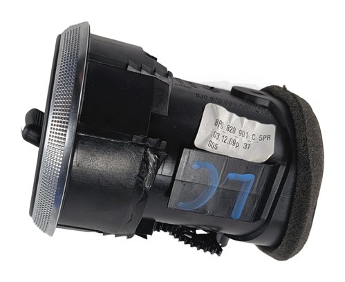 Thumbnail 7: 2010 AUDI A3 (8P) DASHBOARD HEAT AIR AC HVAC VENT GRILLE (Black)