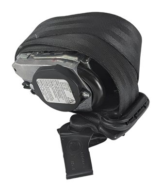 Thumbnail 1: 2006-2013 AUDI A3 (8P) FRONT LEFT DRIVER SEAT BELT SEATBELT RETRACTOR (Black)