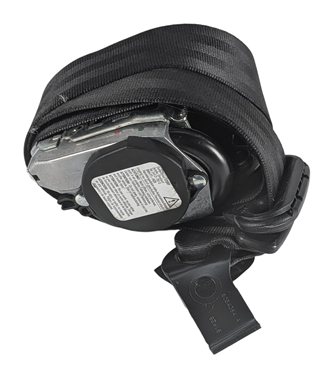 Thumbnail 2: 2006-2013 AUDI A3 (8P) FRONT LEFT DRIVER SEAT BELT SEATBELT RETRACTOR (Black)