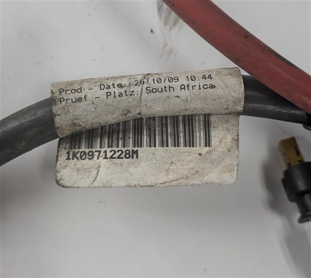 Thumbnail 18: 2010 AUDI A3 (8P) 2.0L (CCTA) ENGINE MOTOR WIRE WIRING HARNESS LOOM