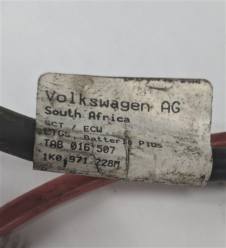 Thumbnail 19: 2010 AUDI A3 (8P) 2.0L (CCTA) ENGINE MOTOR WIRE WIRING HARNESS LOOM