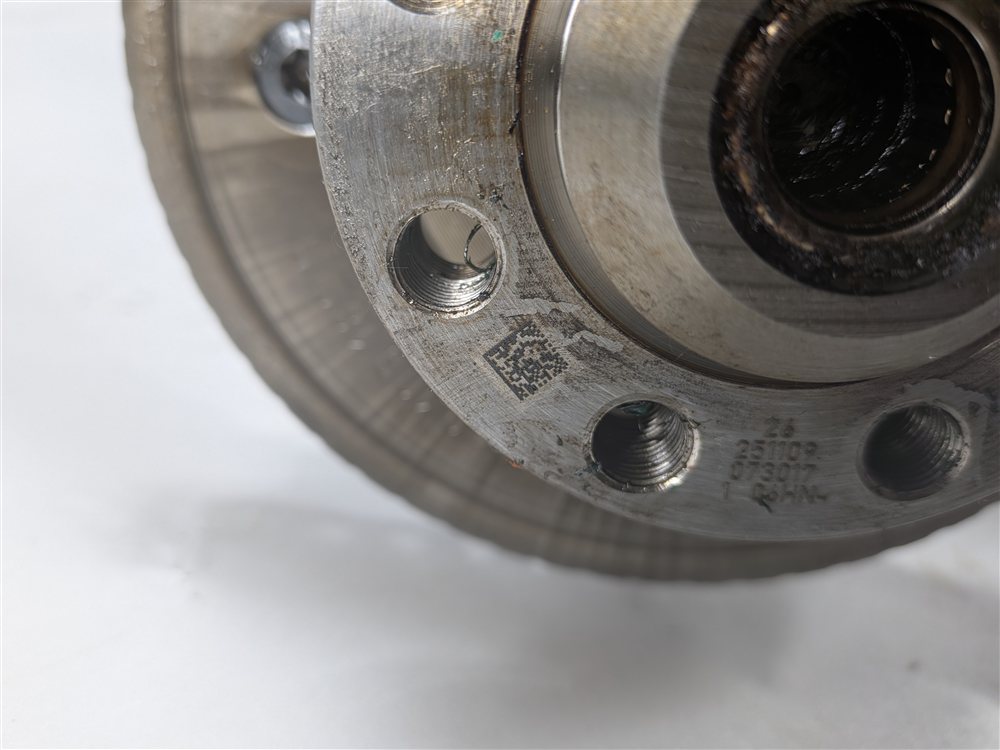 Thumbnail 10: 2010 AUDI A3 (8P) 2.0L (CCTA) ENGINE MOTOR CRANKSHAFT CRANK SHAFT