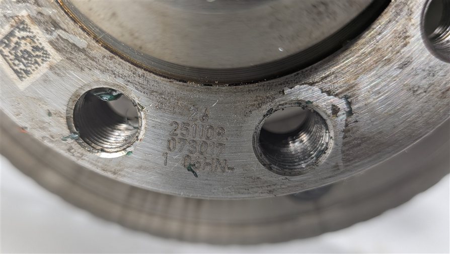 Thumbnail 9: 2010 AUDI A3 (8P) 2.0L (CCTA) ENGINE MOTOR CRANKSHAFT CRANK SHAFT