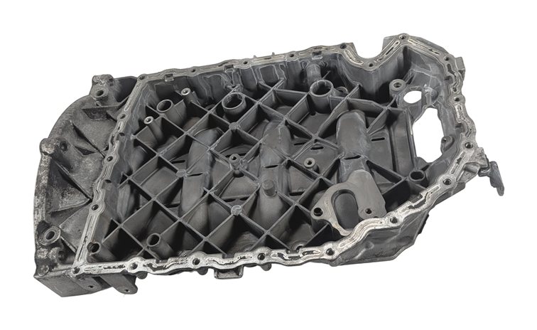 2010 AUDI A3 (8P) 2.0L (CCTA) ENGINE UPPER OIL PAN SUMP ASSEMBLY
