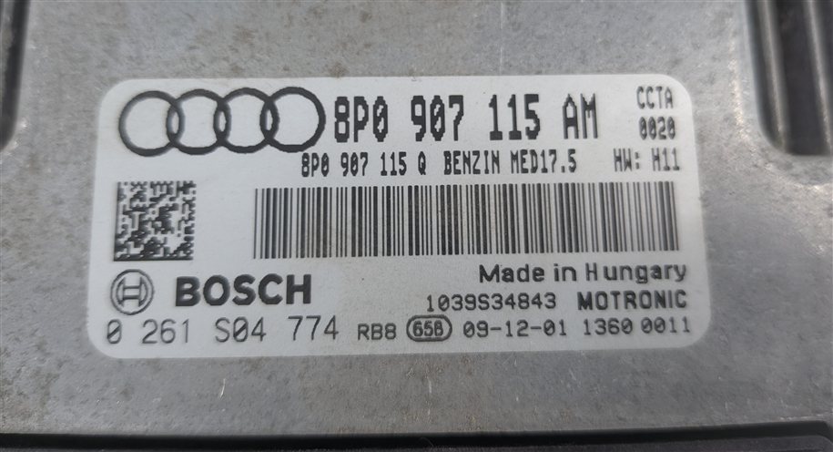 Thumbnail 38: 2010 AUDI A3 8P 2.0L CCTA ECM BCM CLUSTER GATEWAY IGNITION KEY IMMOBILIZER SET