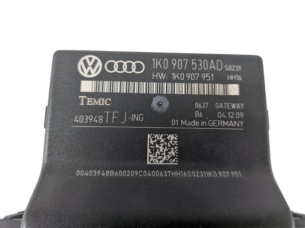 Thumbnail 9: 2010 AUDI A3 8P 2.0L CCTA ECM BCM CLUSTER GATEWAY IGNITION KEY IMMOBILIZER SET