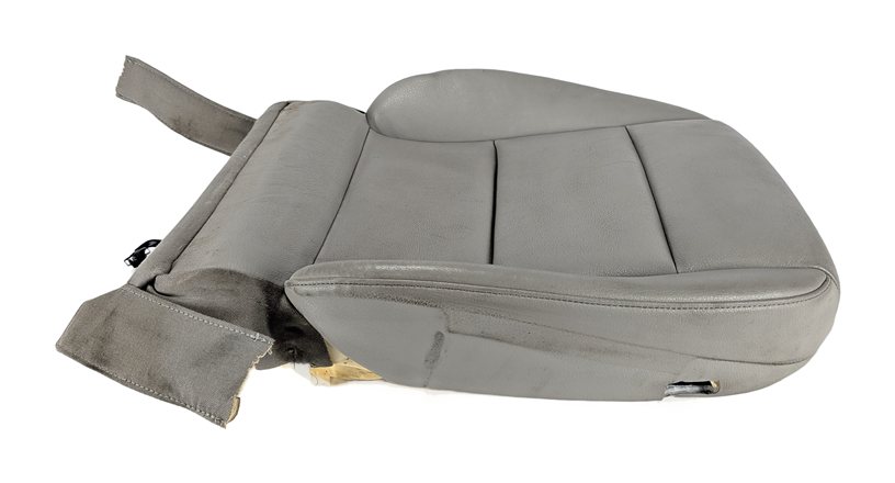 Thumbnail 3: 2010 AUDI A3 8P FRONT RIGHT PASSENGER LOWER SEAT BOTTOM CUSHION HEATED (Grey)