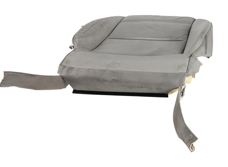 2010 AUDI A3 8P FRONT LEFT DRIVER LOWER SEAT BOTTOM CUSHION HEATED (Grey)