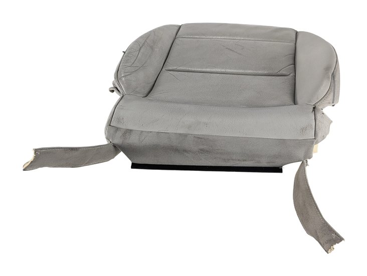Thumbnail 2: 2010 AUDI A3 8P FRONT LEFT DRIVER LOWER SEAT BOTTOM CUSHION HEATED (Grey)