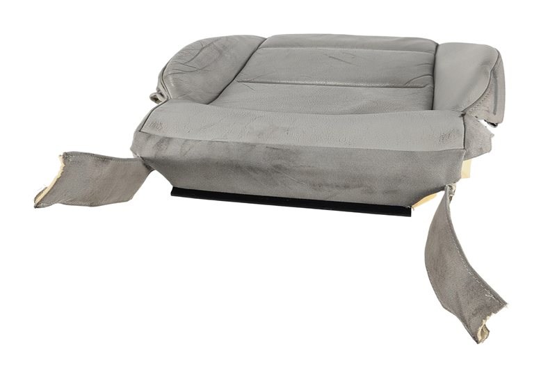 Thumbnail 6: 2010 AUDI A3 8P FRONT LEFT DRIVER LOWER SEAT BOTTOM CUSHION HEATED (Grey)