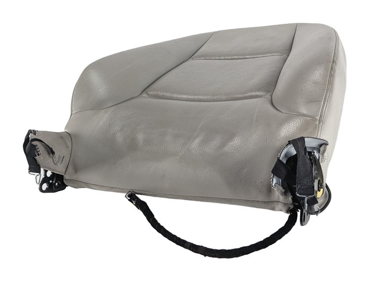 2010 AUDI A3 8P FRONT LEFT DRIVER SEAT BACK CUSHION HEATED (Grey)