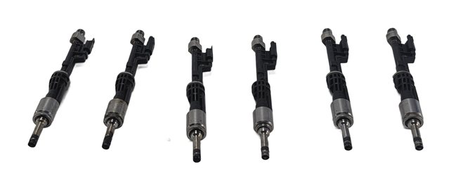 10-11 BMW 335i 535i X3 X5 X6 E87 F10 E70 E71 3.0L N55 TURBO FUEL INJECTOR SET/6