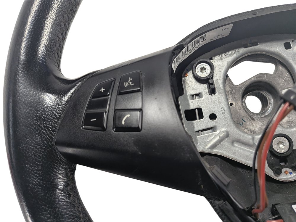 Thumbnail 3: 07-13 BMW X5 (E70) LEFT DRIVER HEATED M SPORT STEERING WHEEL w/SWITCHES (Black)