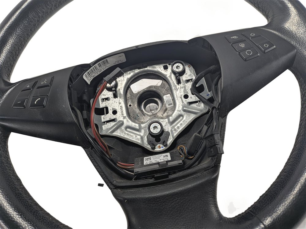 Thumbnail 5: 07-13 BMW X5 (E70) LEFT DRIVER HEATED M SPORT STEERING WHEEL w/SWITCHES (Black)