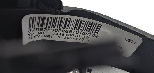 Thumbnail 9: 07-13 BMW X5 (E70) LEFT DRIVER HEATED M SPORT STEERING WHEEL w/SWITCHES (Black)
