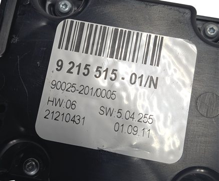 Thumbnail 6: 2007-2013 BMW X5 (E70) REAR HEATER A/C TEMPERATURE CLIMATE CONTROL (HEATED SEAT)