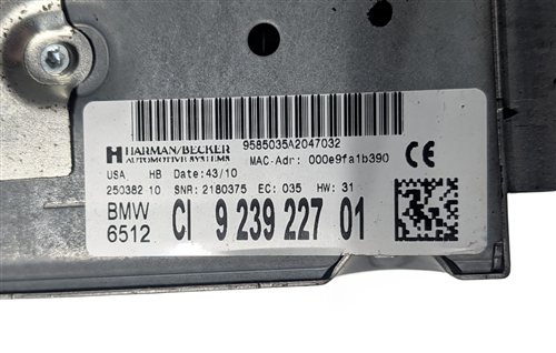 Thumbnail 7: 2010-2014 BMW X5 X5M X6 X6M (E70 E71) GPS DVD DISC NAVIGATION STEREO RECEIVER