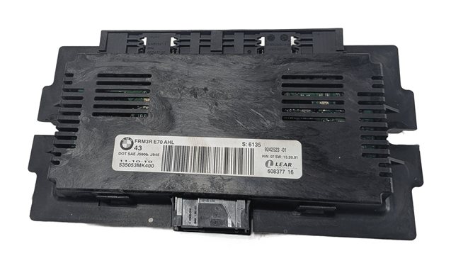 Thumbnail 6: 07-14 BMW X5 X5M X6 X6M (E70 E71) FRM3 FRM III AHL BCM BODY LIGHT CONTROL MODULE