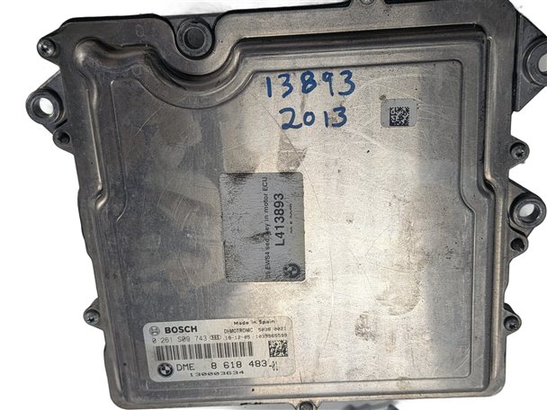 Thumbnail 8: 11-12 BMW 135i 335i X5 X6 (E70 E71 E90) 3.0L N55 ENGINE MODULE DME CAS3 KEY SET