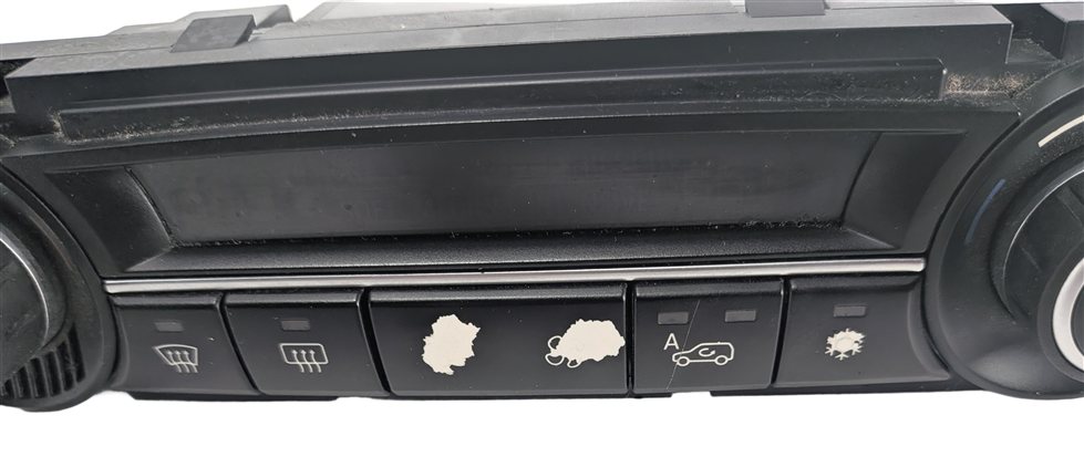 Thumbnail 4: 07-13 BMW X5 X5M X6 X6M (E70 E71) FRONT HEATER A/C TEMPERATURE CLIMATE CONTROL