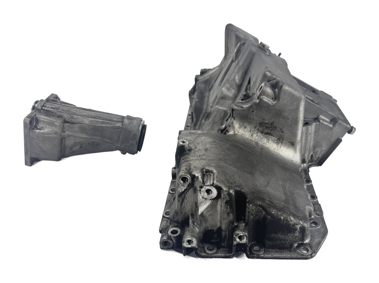 Thumbnail 5: 2011-2014 BMW X5 X6 (E70 E71) AWD 3.0L N55 ENGINE OIL PAN w/ OUTPUT AXLE FLANGE