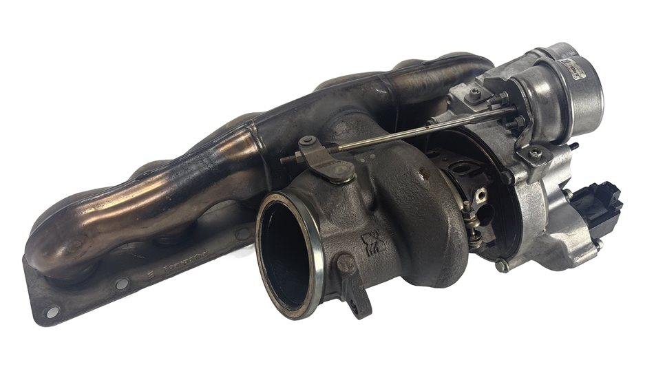 2011-2014 BMW X5 X6 (E70 E71) 3.0L N55 TURBO ENGINE TURBOCHARGER w/ MANIFOLD
