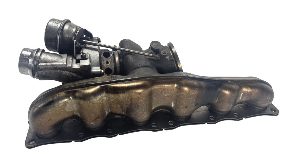 Thumbnail 6: 2011-2014 BMW X5 X6 (E70 E71) 3.0L N55 TURBO ENGINE TURBOCHARGER w/ MANIFOLD
