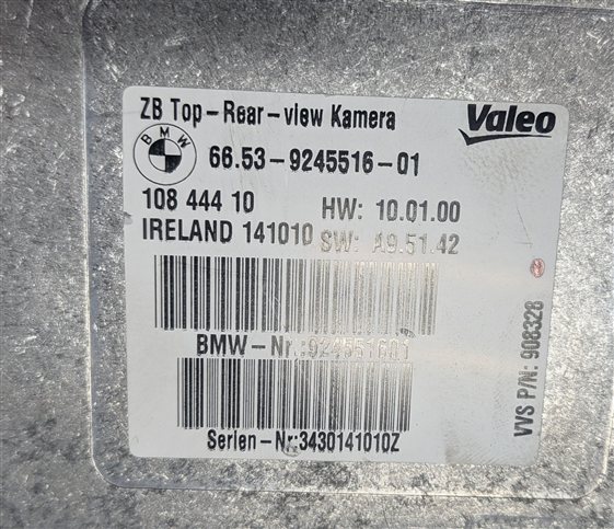 Thumbnail 6: 2011 BMW X5 E70 TOP REAR SURROUND SIDE VIEW CAMERA CONTROL MODULE COMPUTER UNIT