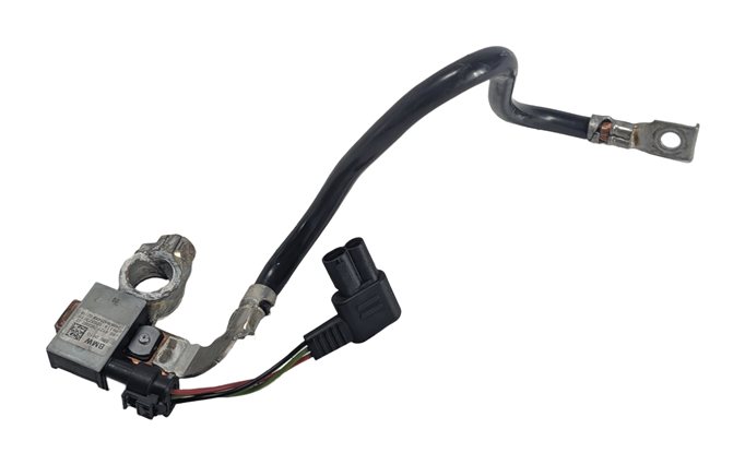 Thumbnail 3: 2011 BMW X5 E70 3.0L NEGATIVE GROUND BATTERY CABLE w/IBS SENSOR TERMINAL CLAMP