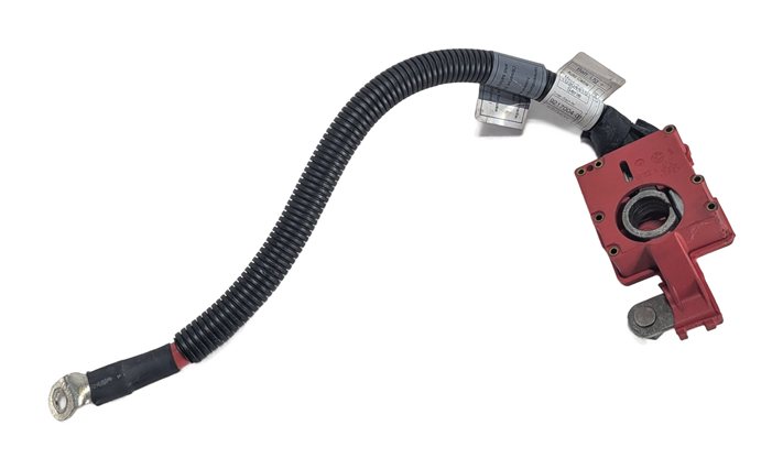 Thumbnail 2: 2011 BMW X5 (E70) 3.0L POSITIVE BATTERY POWER CABLE w/SAFETY TERMINAL CLAMP