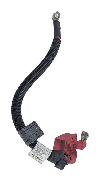 Thumbnail 3: 2011 BMW X5 (E70) 3.0L POSITIVE BATTERY POWER CABLE w/SAFETY TERMINAL CLAMP