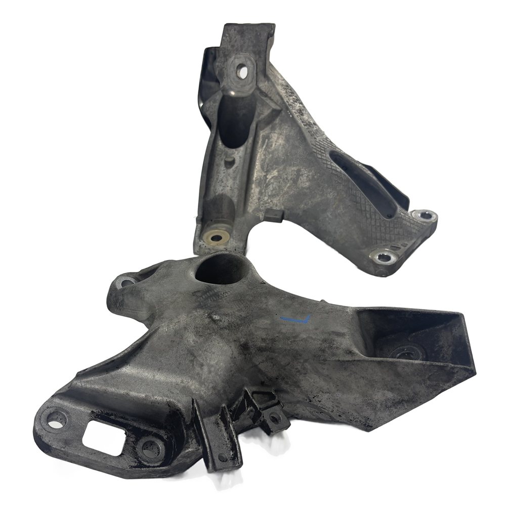 Thumbnail 4: 2011 BMW X5 E70 3.0L N55 ENGINE LEFT/RIGHT MOTOR MOUNT SUPPORT BRACKET SET/2