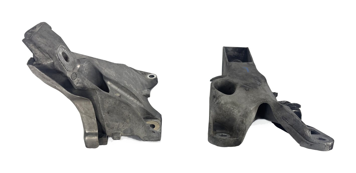 Thumbnail 6: 2011 BMW X5 E70 3.0L N55 ENGINE LEFT/RIGHT MOTOR MOUNT SUPPORT BRACKET SET/2