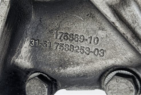 Thumbnail 9: 11-17 BMW X5 X6 (E70 E71) 3.0L / 4.4L TURBO FRONT DIFFERENTIAL GEAR CARRIER 3.15