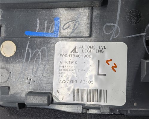 Thumbnail 9: 11-13 BMW X5 X5M (E70) LEFT DRIVER INNER TAILLIGHT LIGHT LAMP (INCANDESCENT)