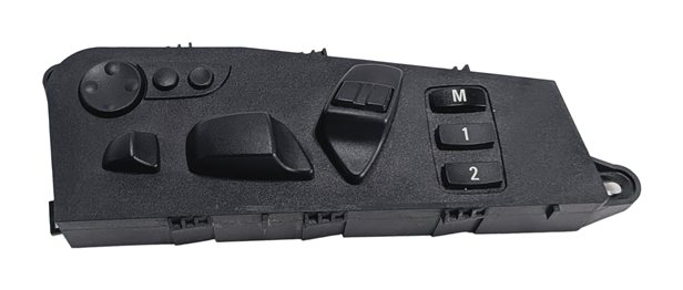 2011 BMW X5 (E70) FRONT LEFT DRIVER POWER SEAT ADJUSTMENT SWITCH w/MEMORY